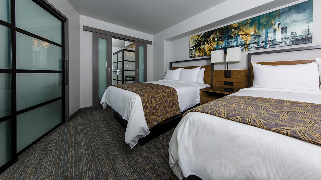 Double Double Suite Bedroom